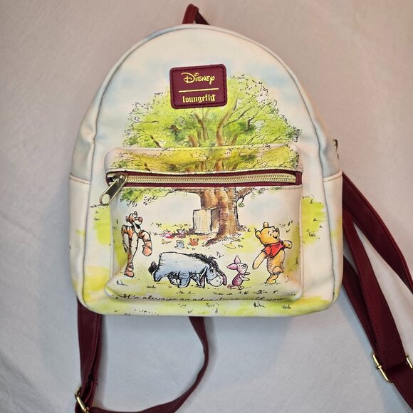 LOUNGEFLY DISNEY Winnie the Pooh and friends adventure backpack! main image 5